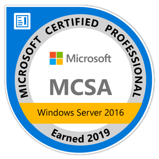 MCSA: Windows Server